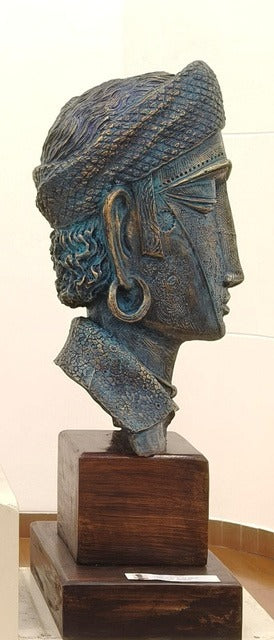 Krishna - 26x12x8 inches Bronze Sculpture
