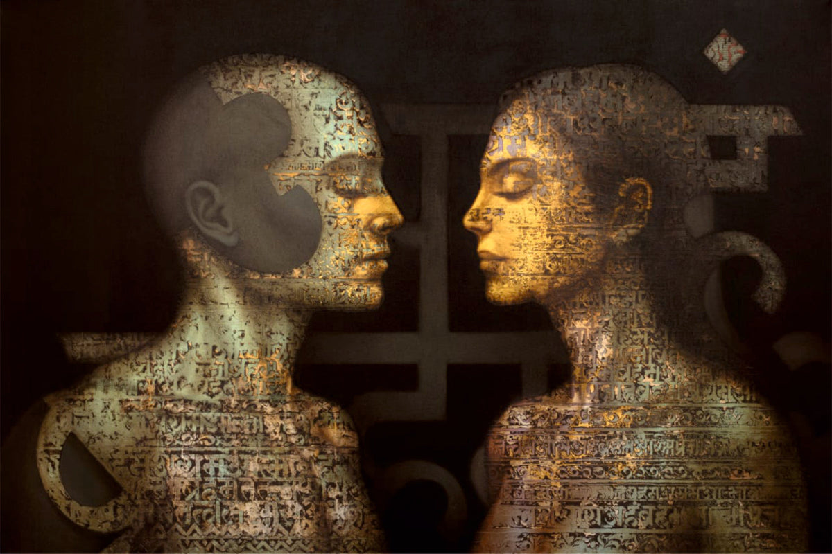 Anima Animus - 48x72 inches Acrylic on Canvas